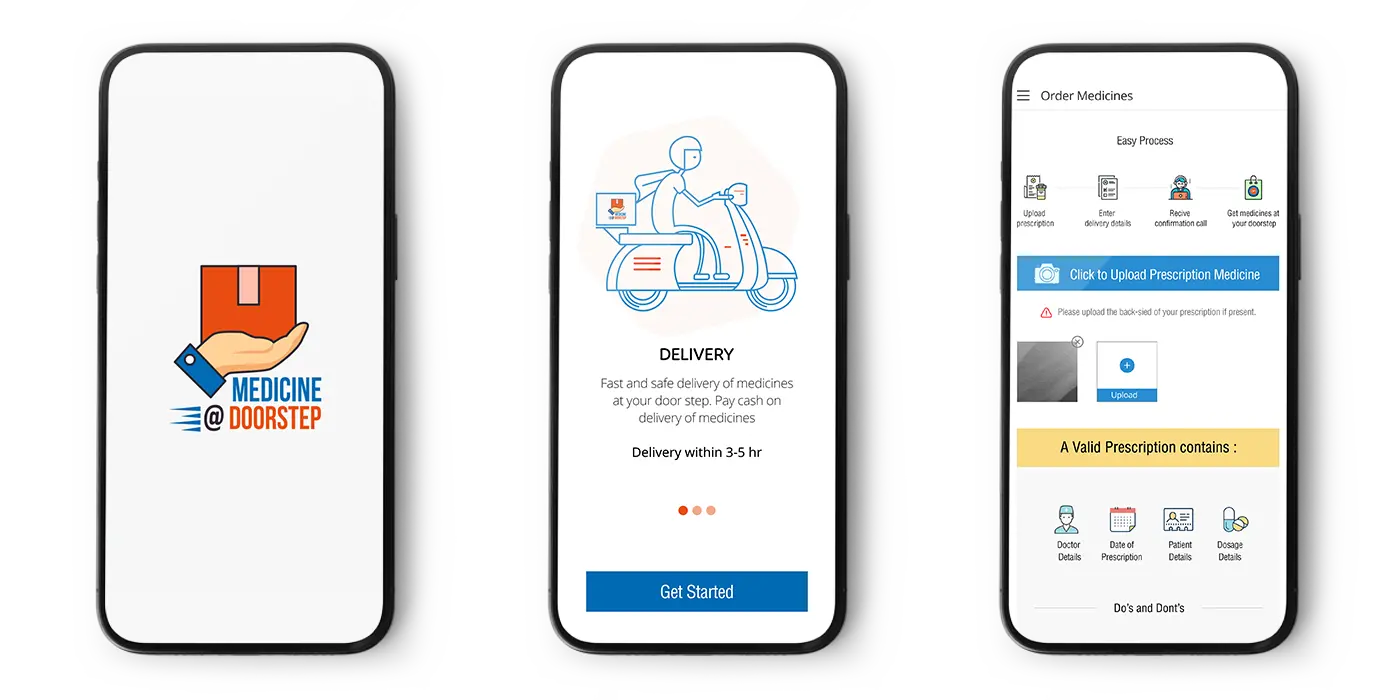 Online Medicine Delivery App