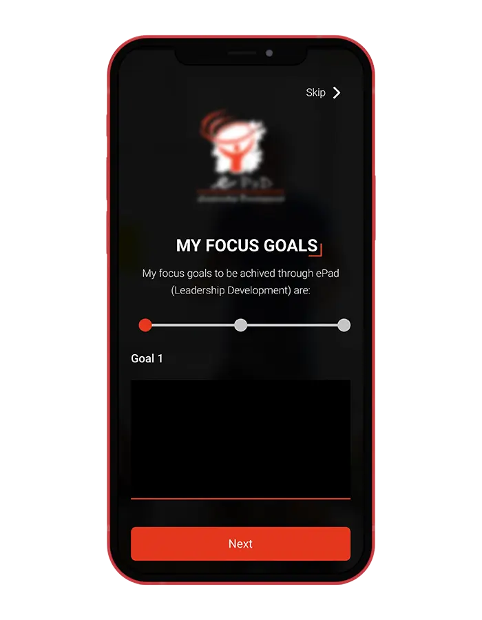 Leadership Program via a Mobile App - 03
