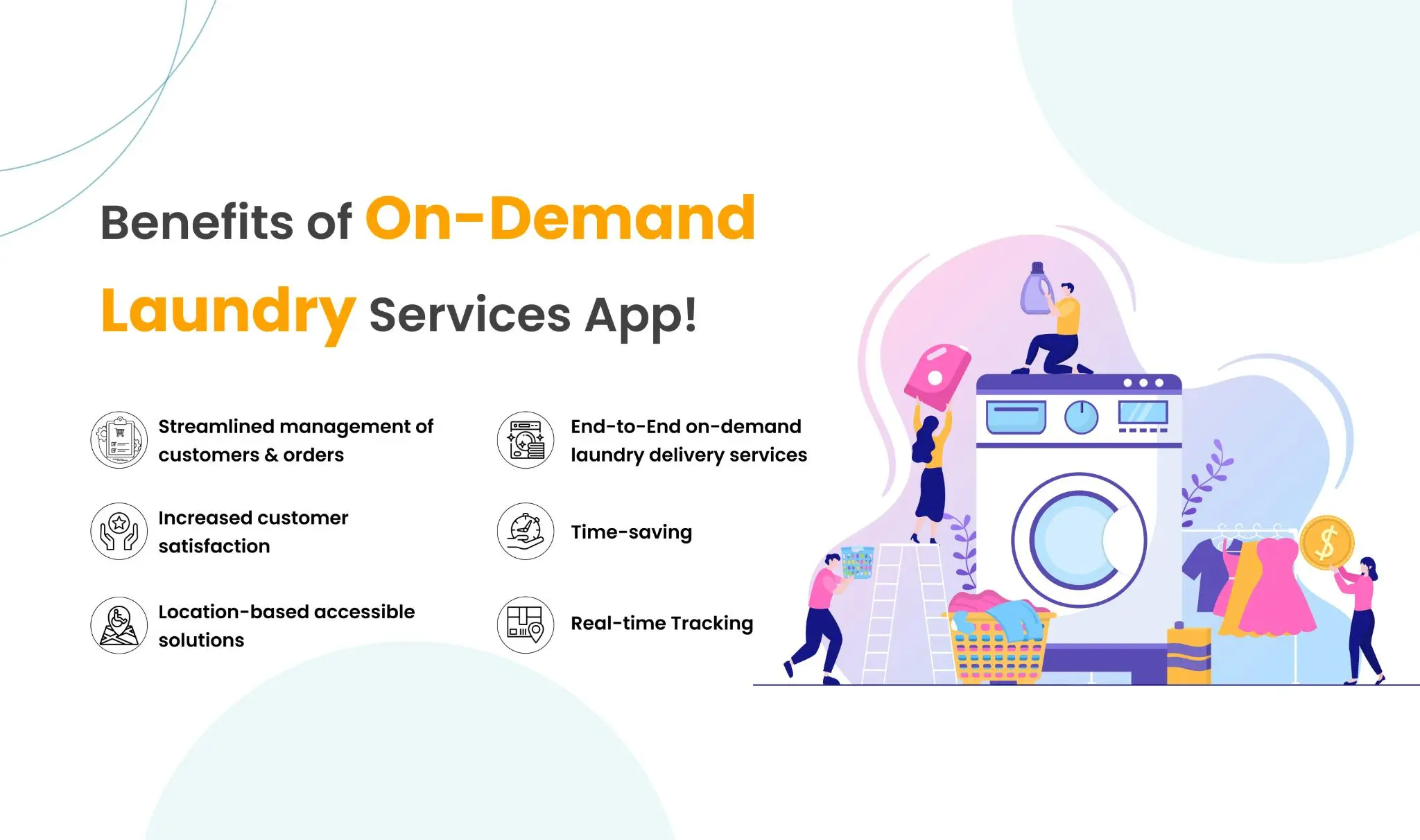 Benefits of On demand Laundry service app