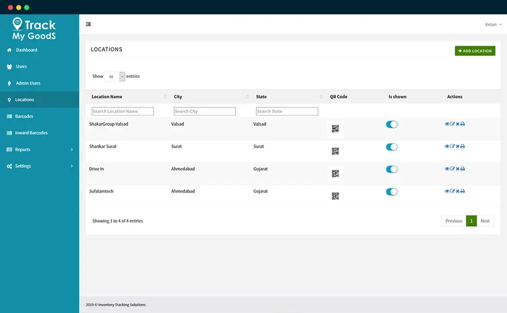 Delivery Tracking Desktop 06