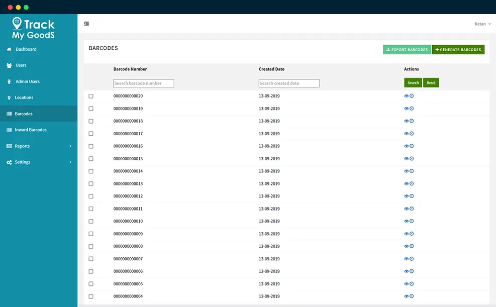 Delivery Tracking Desktop 08