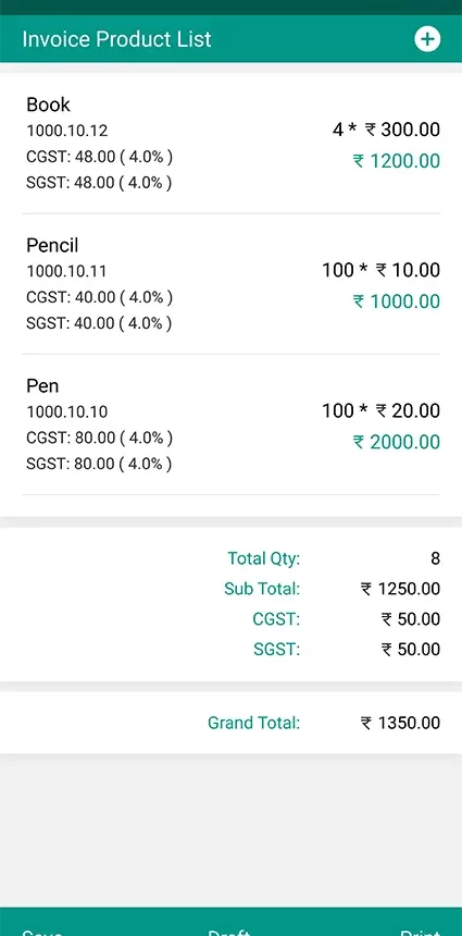 Invoice App 04