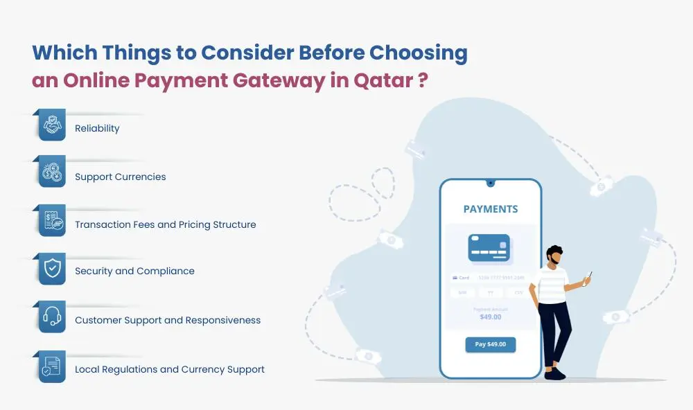 Which things to consider before choosing an online payment gateway in Qatar