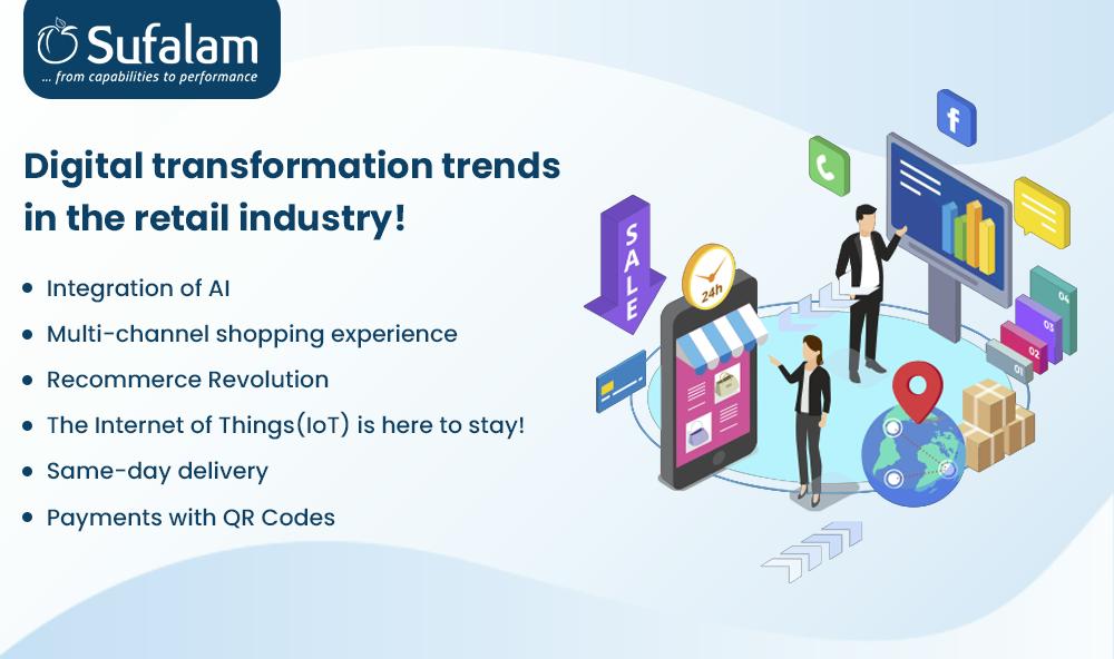 Digital transformation trends in the retail industry