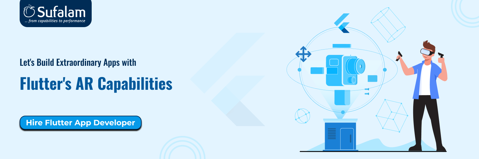 Flutter AR app development