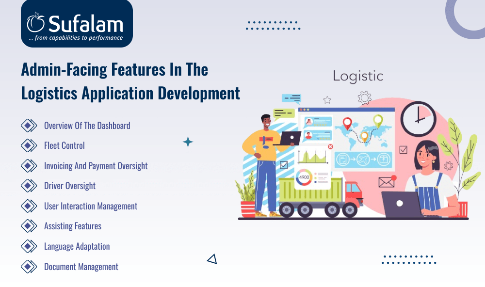 Admin-Facing Features in Logistics App