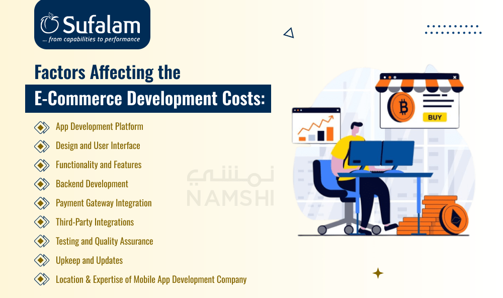 factors affecting the eCommerce development costs