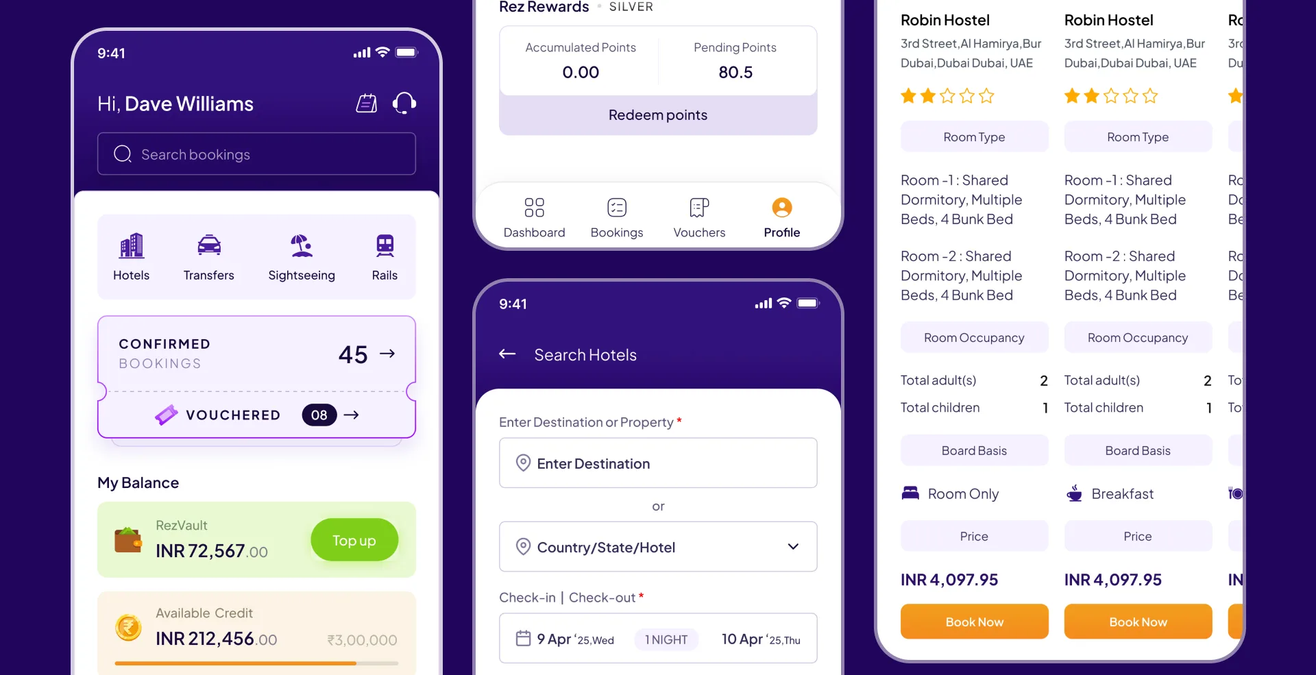 RezLive - B2B Travel Agent Mobile Platform