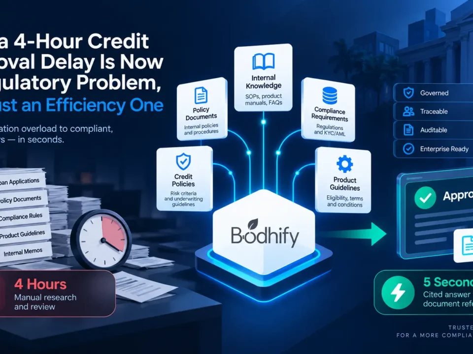 Why a 4-Hour Credit Approval Delay Is Now a Regulatory Problem, Not Just an Efficiency One 1 enterprise rag gcc sme lending credit policy